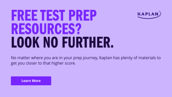 Kaplan Website Ad 